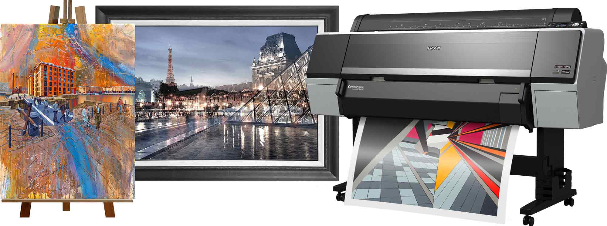 Art Printing Scanning Reproduction at Frame Print Gallery Markham Toronto